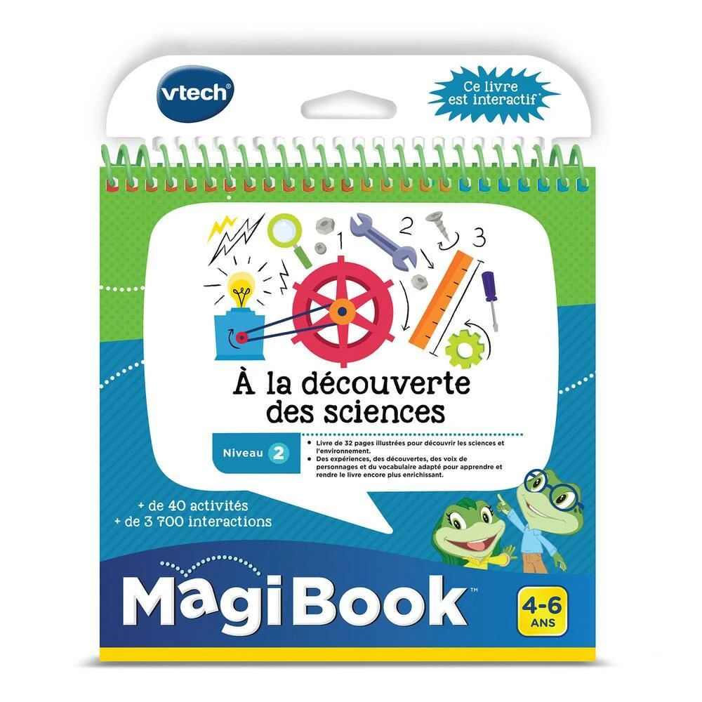 VTech LIVRE MAGIBOOK - A LA DECOUVERTE DES SCIENCES 3 VTech LIVRE MAGIBOOK - A LA DECOUVERTE DES SCIENCES