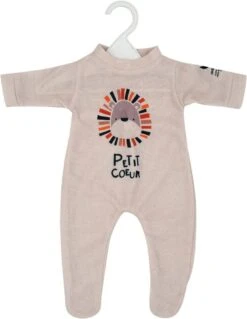 CERISE & CAPUCINE VETEMENT POUPEE 42 CM PYJAMA PETIT COEUR - ONE WORLD ONE FUTURE