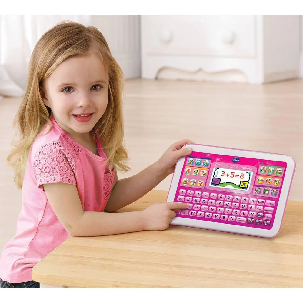 VTech GENIUS XL COLOR TABLETTE ROSE 5 VTech GENIUS XL COLOR TABLETTE ROSE – Image 3