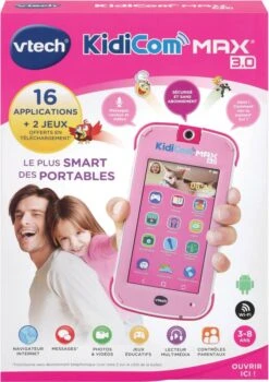 VTech KIDICOM MAX 3.0 ROSE 7 VTech KIDICOM MAX 3.0 ROSE -Magasin De Jouets Branché 232eb0b630f2d95b09d3c13eea8d351a4a22950b 41002980 03