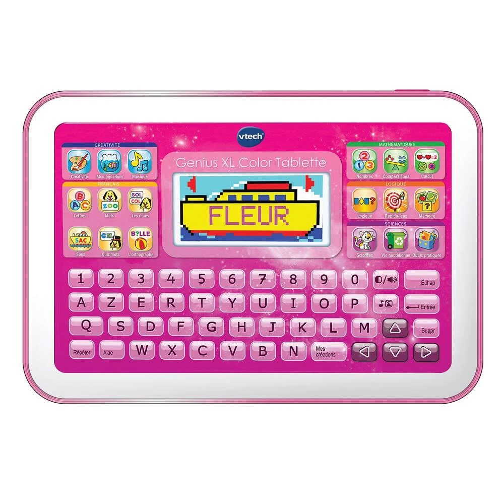 VTech GENIUS XL COLOR TABLETTE ROSE 4 VTech GENIUS XL COLOR TABLETTE ROSE – Image 2