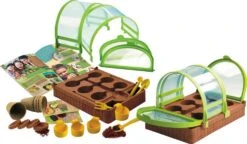 Clementoni MON JARDIN SOUS SERRE EN PLASTIQUE RECYCLÉ ET RECYCLABLE