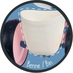 SMOBY PORTEUR ROOKIE ROSE ET BLEU -Magasin De Jouets Branché 2a06537843afb583fd5ac465a56129f093c6dc56 02040898 05