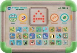 VTech TABLETTE EDUCATIVE ABC NATURE EN BOIS FSC