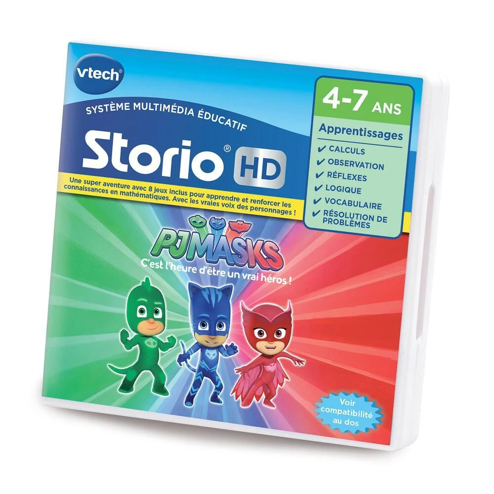 VTech JEU HD STORIO - LES PYJAMASQUES 3 VTech JEU HD STORIO - LES PYJAMASQUES
