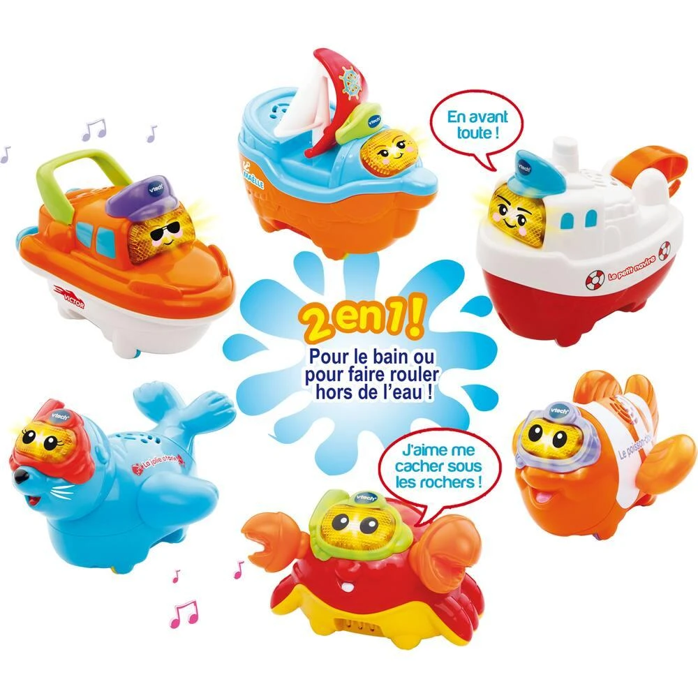 VTech TUT TUT MARINS - BATEAU OU ANIMAL 3 VTech TUT TUT MARINS - BATEAU OU ANIMAL