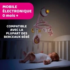 CHICCO MOBILE NEXT TO DREAMS ROSE -Magasin De Jouets Branché 3de603ed35fa8da85a37a3ff7b380739d902f9fe 02080548 03