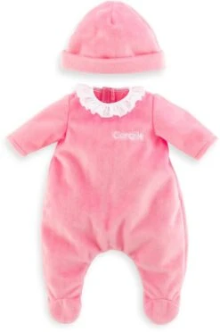 BB36 PYJAMA ROSE + BONNET - COROLLE VETEMENTS