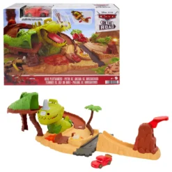 Mattel Terrain De Jeu Dinosaures Disney Pixar Cars : Sur La Route -Magasin De Jouets Branché 461024168655 5