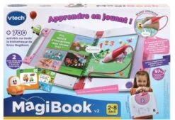 VTech LIVRE MAGIBOOK V2 STARTER PACK ROSE + LIVRE CORY BOLIDES ROSE -Magasin De Jouets Branché 4652386473407c1a00a4294b573fe85c48e40980 04072122 04