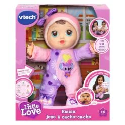 VTech POUPEE EMMA JOUE À CACHE-CACHE 32 CM - LITTLE LOVE 7 VTech POUPEE EMMA JOUE À CACHE-CACHE 32 CM - LITTLE LOVE -Magasin De Jouets Branché 48840be5bdc6cde222e663be3304142c90079cfa 10040707 03