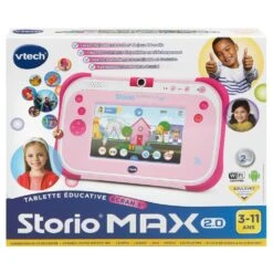 VTech TABLETTE STORIO MAX 2.0 5" ROSE 7 VTech TABLETTE STORIO MAX 2.0 5" ROSE -Magasin De Jouets Branché 4a7d4cf964c1ad31ed0cf3e80ea8906ef5b2f31b 04071912 03