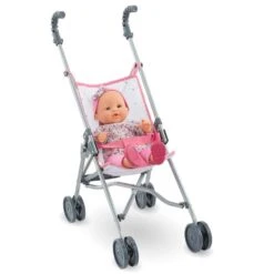 BB36/42 POUSSETTE CANNE ROSE - COROLLE ACCESSOIRES -Magasin De Jouets Branché 4b45f70d1becf7b8ea27ef7d733dce73b552198e 10082731 04