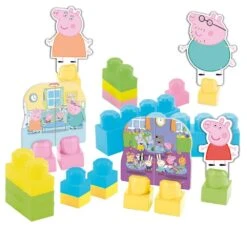 PEPPA PIG BACKPACK - BABY BLOCS 36 PIECES CONSTRUCTION -Magasin De Jouets Branché 52a3493c8102cc2f83781a572dc287c46ca73e86 02082332 02