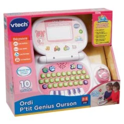 VTech ORDI P'TIT GENIUS OURSON ROSE -Magasin De Jouets Branché 553c9a7bdbc4ec13cf47769596c3970fc6a1011d 02024451 04