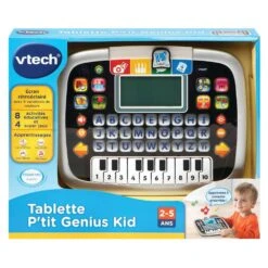 VTech TABLETTE P'TIT GENIUS KID NOIRE -Magasin De Jouets Branché 57a99a6170594ac56357132dc3282234f60e6164 04071891 04