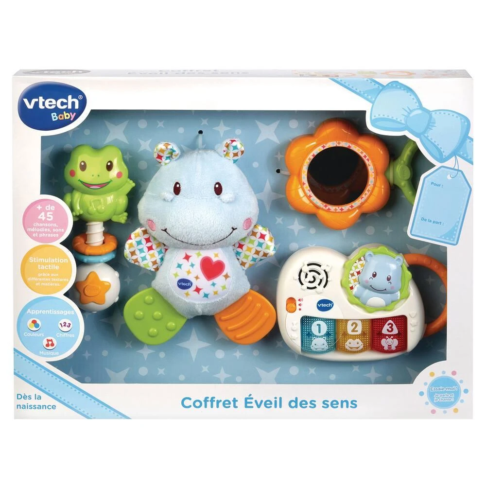 VTECH BABY - COFFRET NAISSANCE ÉVEIL DES SENS BLEU 5 VTECH BABY - COFFRET NAISSANCE ÉVEIL DES SENS BLEU – Image 3