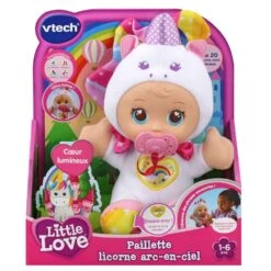 VTech LITTLE LOVE - POUPON PAILLETTE LICORNE ARC-EN-CIEL 30 CM 7 VTech LITTLE LOVE - POUPON PAILLETTE LICORNE ARC-EN-CIEL 30 CM -Magasin De Jouets Branché 5d687aea90e019c6de809c59c9d566aecfc889ce 10040642 03