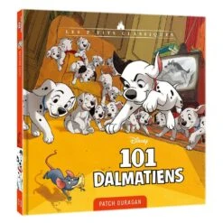 LIVRE LES 101 DALMATIENS - PATCH OURAGAN