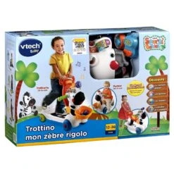 VTECH BABY - TROTTINO MON ZEBRE RIGOLO -Magasin De Jouets Branché 600d43cbe15d0de56543bde4c8eec09283b92575 02040341 03