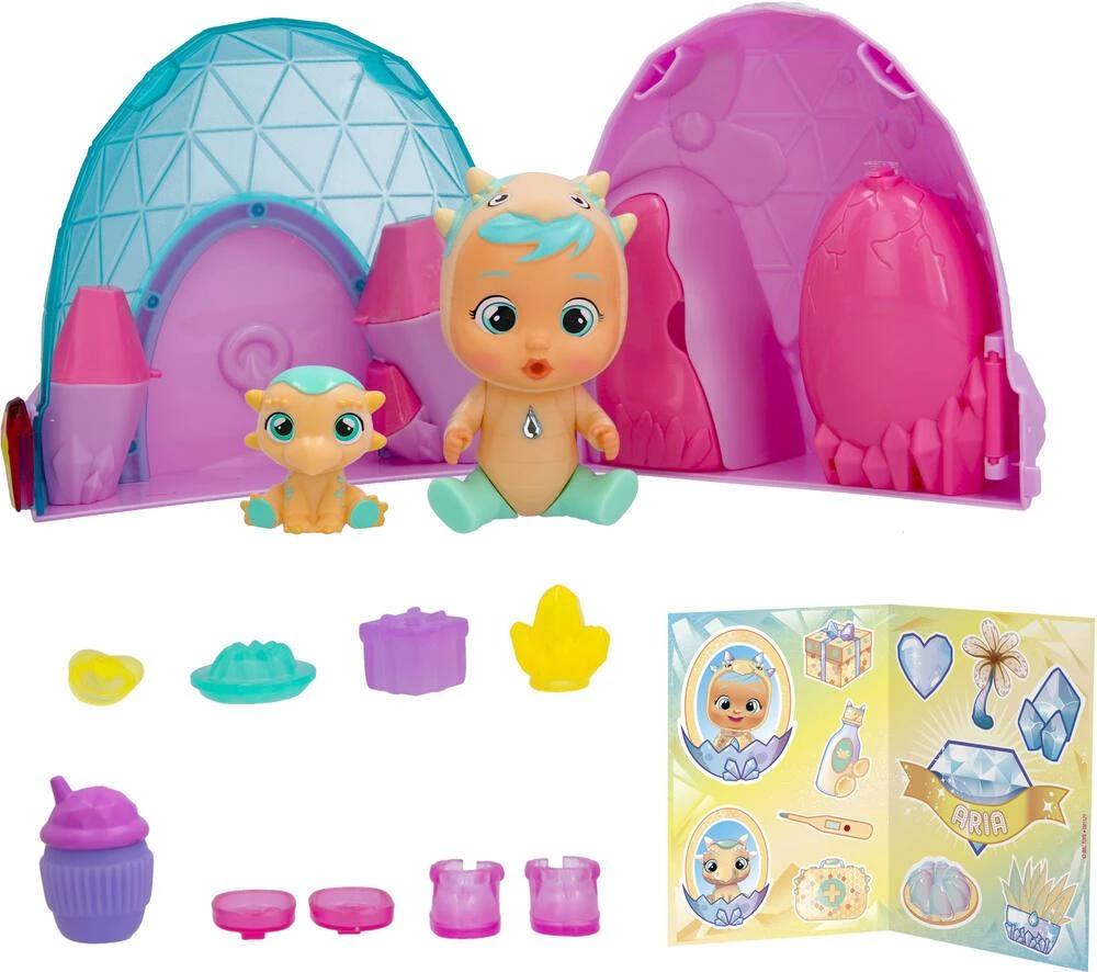 CRY BABIES MAGIC TEARS DINO - ICY WORLD 4 CRY BABIES MAGIC TEARS DINO - ICY WORLD – Image 2