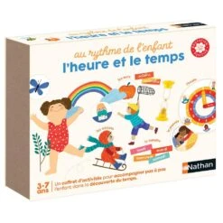 Nathan AU RYTHME DE L'ENFANT L'HEURE ET LE TEMPS -Magasin De Jouets Branché 746b85ae5921377a2efd2f804923442bb9c2abb5 04061541 03
