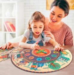 COFFRET PUZZLE HORLOGE -Magasin De Jouets Branché 78f44f398127e453399fb632e73e85e19736b17f 02082341 05