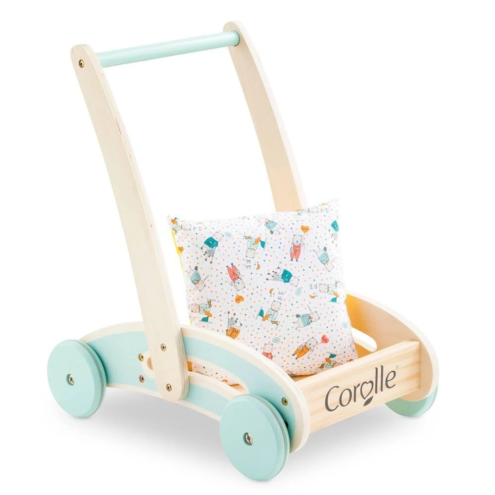 Corolle BB30 CHARIOT DE MARCHE EN BOIS 4 Corolle BB30 CHARIOT DE MARCHE EN BOIS – Image 2