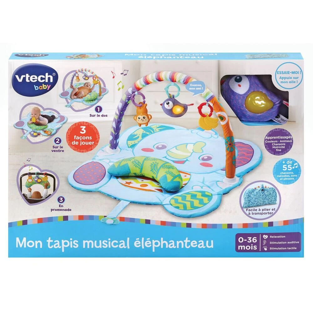 VTech MON TAPIS MUSICAL ÉLEPHANTEAU 6 VTech MON TAPIS MUSICAL ÉLEPHANTEAU – Image 4