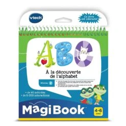 VTech LIVRE MAGIBOOK - ABC A LA DECOUVERTE DE L'ALPHABET