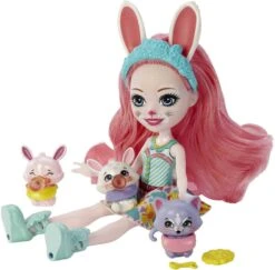 MATTEL ENCHANTIMALS - MEILLEURS AMIS DES BEBES 15 CM - POUPEE BREE BUNNY ET TWIST -Magasin De Jouets Branché 913653e13a5164755085caf1705ff5e617070a65 41107674 04