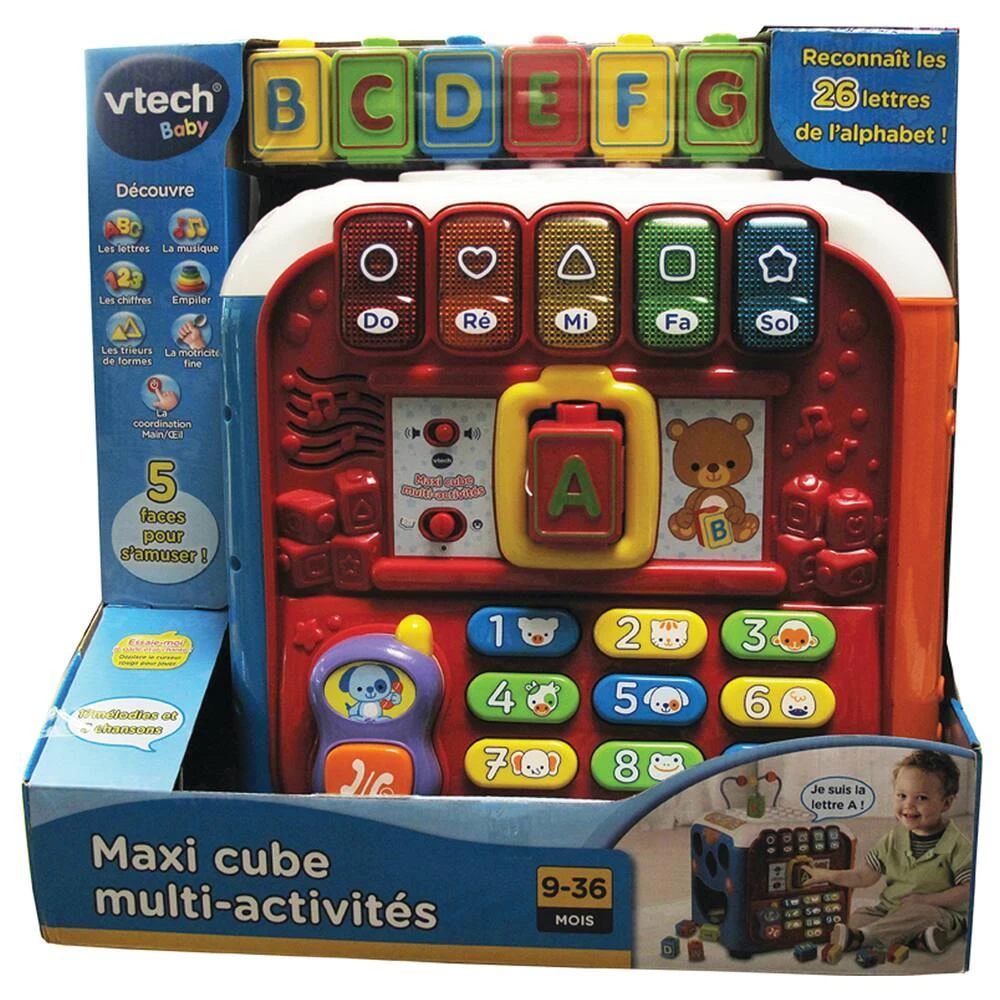 VTECH BABY - MAXI CUBE MULTI- 7 VTECH BABY - MAXI CUBE MULTI- – Image 5