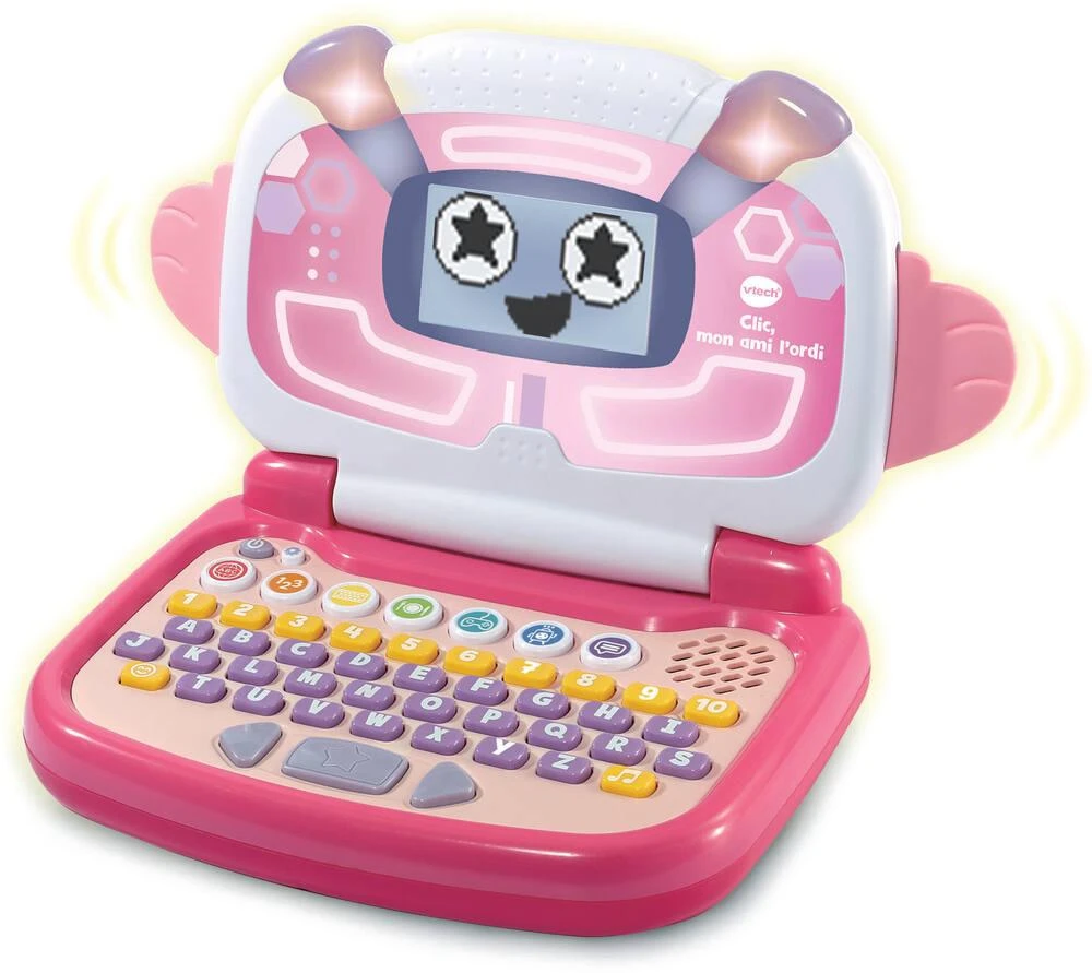 VTech CLIC MON AMI L'ORDI ROSE 3 VTech CLIC MON AMI L'ORDI ROSE