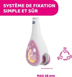 CHICCO MOBILE NEXT TO DREAMS ROSE -Magasin De Jouets Branché a84b68cb1b3523925e58a243324597273be1277f 02080548 04