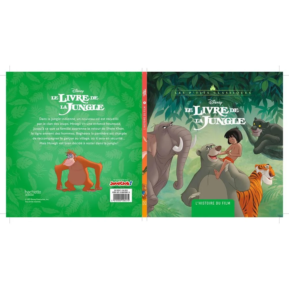 DISNEY LE LIVRE DE LA JUNGLE - L'HISTOIRE DU FILM 4 DISNEY LE LIVRE DE LA JUNGLE - L'HISTOIRE DU FILM – Image 2
