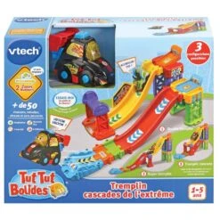 VTech TUT TUT BOLIDES - TREMPLIN CASCADES DE L'EXTRÊME + LUCAS ROI DU CHAMPIONNAT -Magasin De Jouets Branché b38f6694275c361d007ffa15a30192d2223a4560 15042361 03