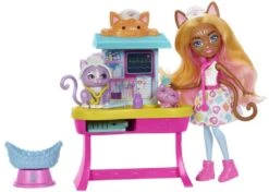 MATTEL ENCHANTIMALS - POUPEE ET COFFRET BETES CITADINES CABINET DU DOCTEUR CHAT 10 MATTEL ENCHANTIMALS - POUPEE ET COFFRET BETES CITADINES CABINET DU DOCTEUR CHAT -Magasin De Jouets Branché b953d44b5065febc4f8c1abefeba453e93dd1d33 41107671 03