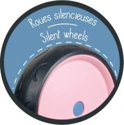 SMOBY PORTEUR ROOKIE ROSE ET BLEU -Magasin De Jouets Branché bada8ec2b605bfd05521d5e65a52aabf073ee8ec 02040898 03