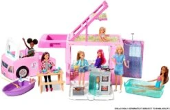 MATTEL CAMPING-CAR DE REVE 3-EN-1 - BARBIE -Magasin De Jouets Branché c5671f91e456c6a2b61d1cd072c5797f737991db 12064847 05