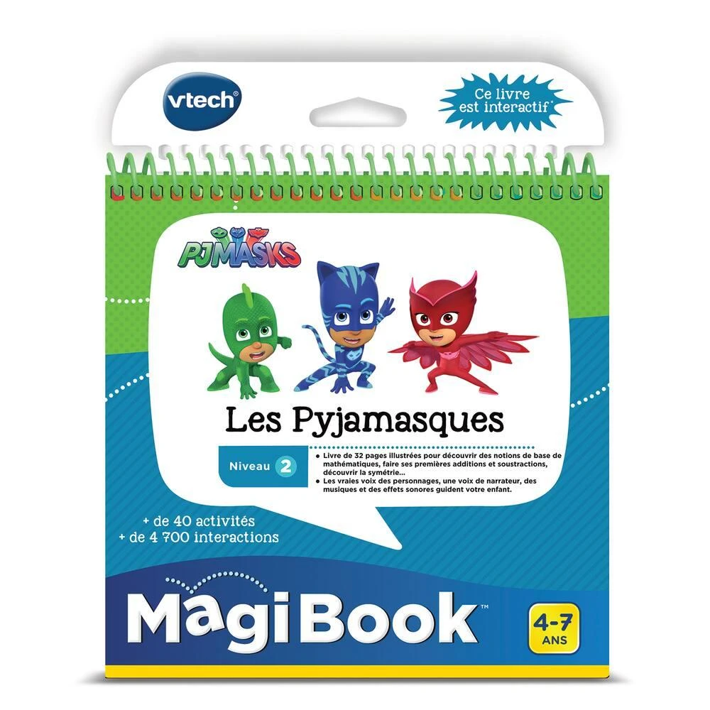 VTech LIVRE MAGIBOOK - LES PYJAMASQUES 3 VTech LIVRE MAGIBOOK - LES PYJAMASQUES