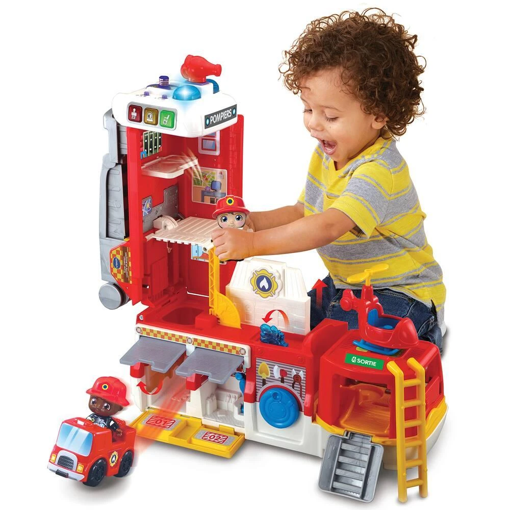 VTech SUPER CAMION CASERNE DE POMPIERS - TUT TUT COPAINS 4 VTech SUPER CAMION CASERNE DE POMPIERS - TUT TUT COPAINS – Image 2