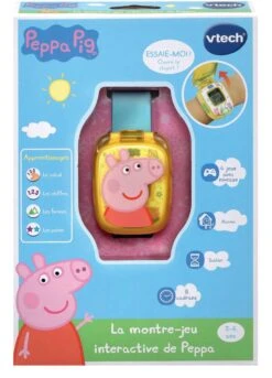 VTech PEPPA PIG - LA MONTRE JEU INTERACTIVE DE PEPPA -Magasin De Jouets Branché d95aff754abb1d6778a7466fd04badbf87dbbdf3 41001459 03