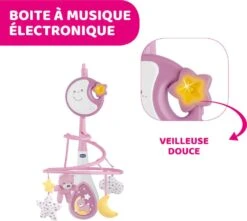 CHICCO MOBILE NEXT TO DREAMS ROSE -Magasin De Jouets Branché d9dbb96c30db57dfdab04278ff756da0ffdf6fd1 02080548 06