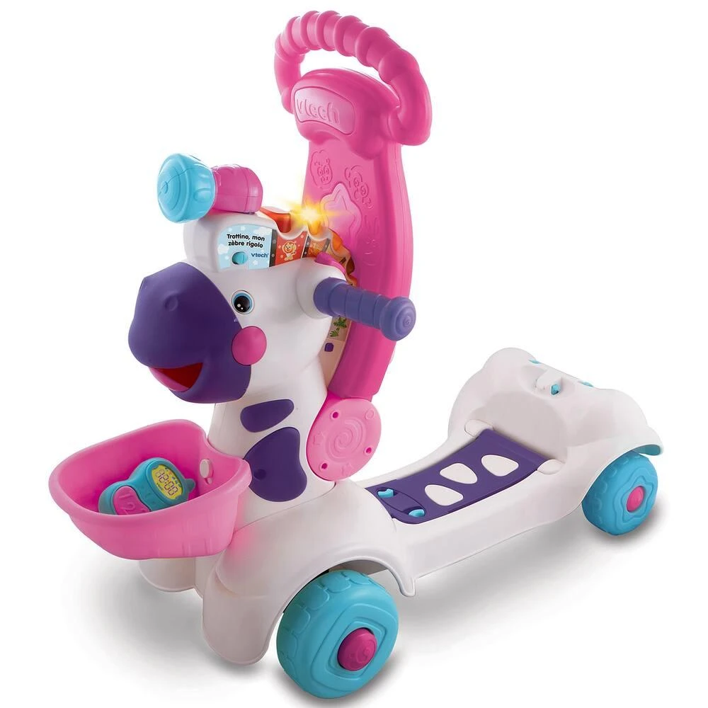 VTECH BABY - TROTTINO MON ZEBRE RIGOLO ROSE 4 VTECH BABY - TROTTINO MON ZEBRE RIGOLO ROSE – Image 2