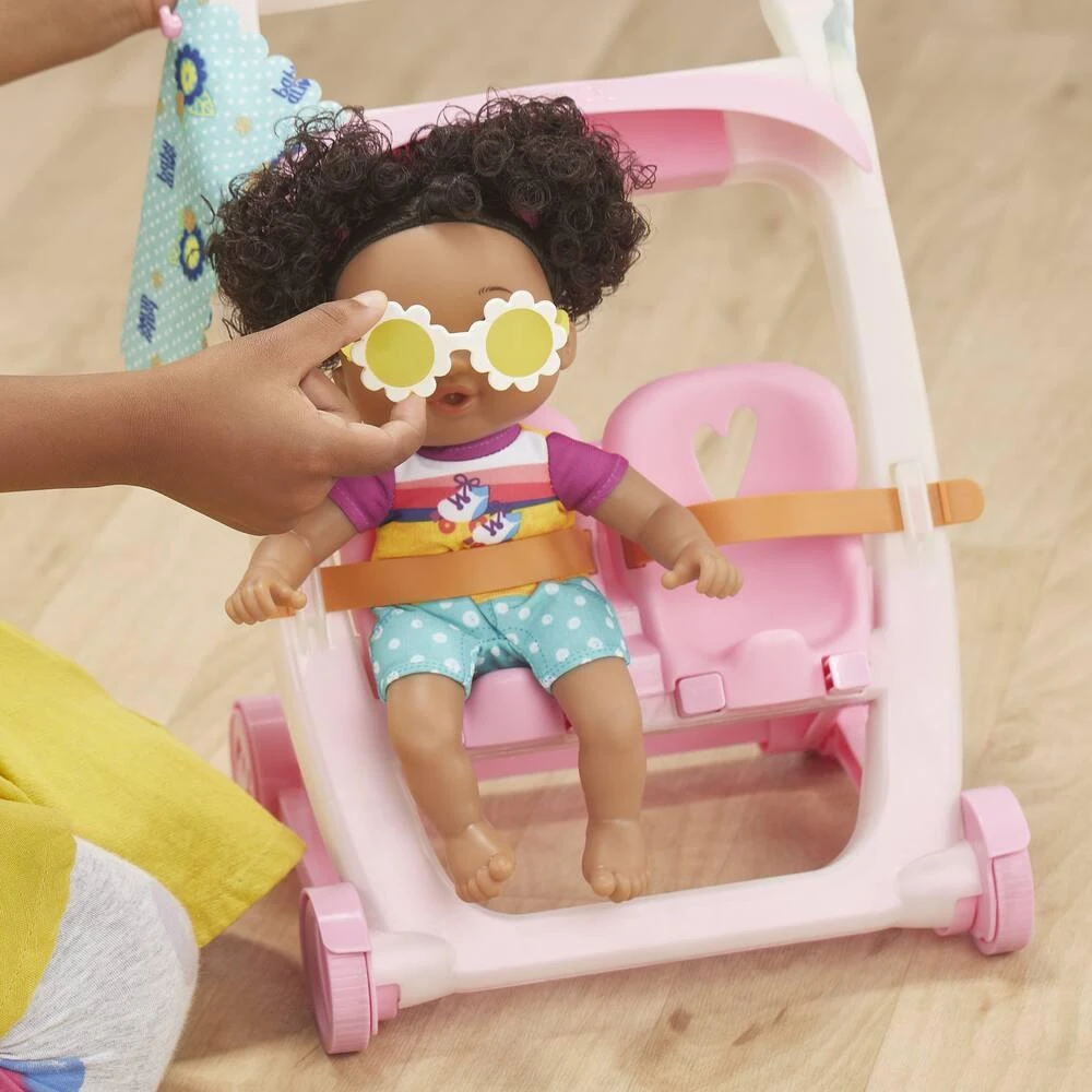 Hasbro BABY ALIVE - POUSSETTE + BEBE 4 Hasbro BABY ALIVE - POUSSETTE + BEBE – Image 2