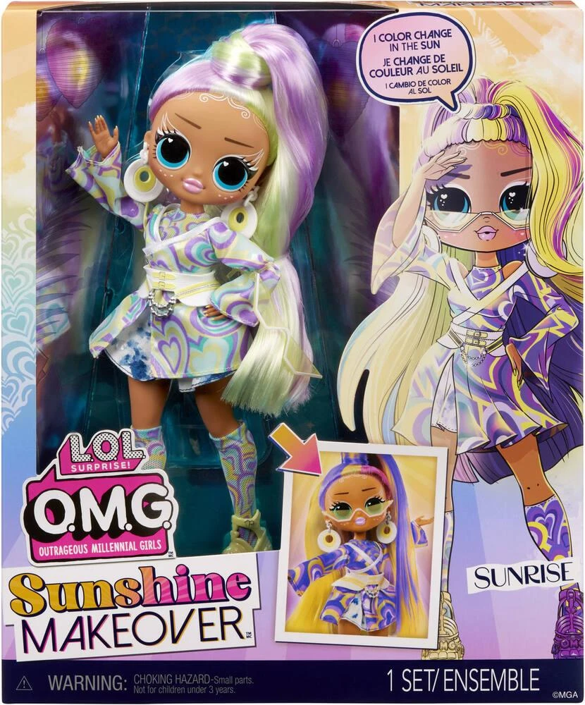MGA Entertainment LOL SURPRISE - POUPEE OMG SUNSHINE MAKEOVER - SUNRISE 6 MGA Entertainment LOL SURPRISE - POUPEE OMG SUNSHINE MAKEOVER - SUNRISE – Image 4