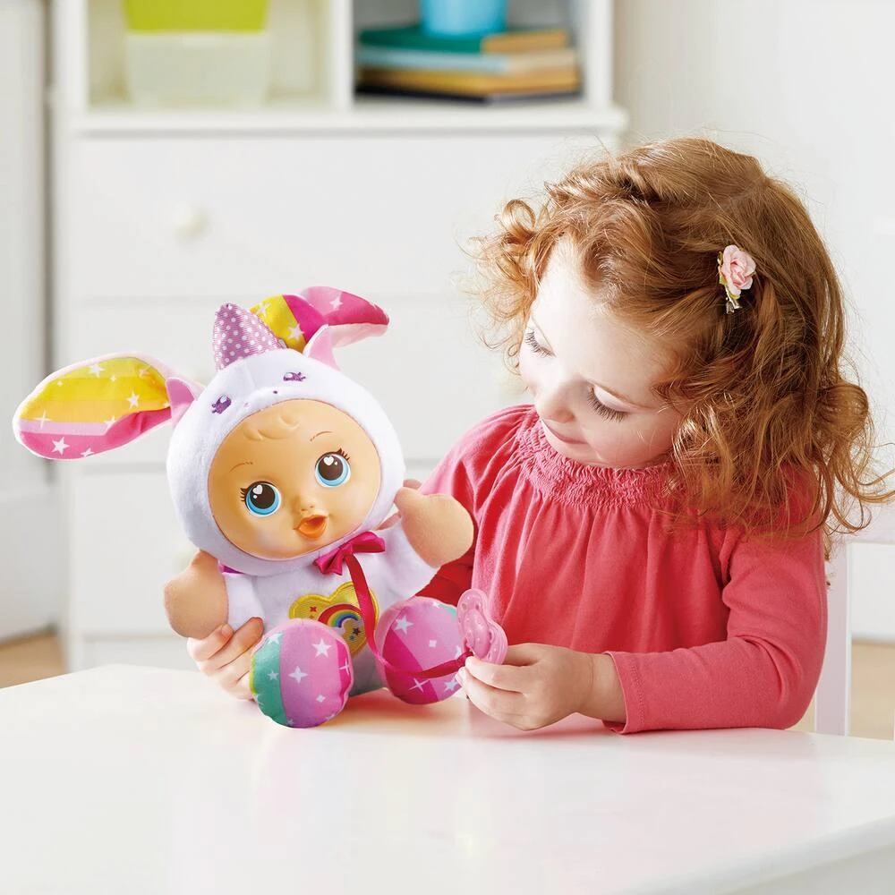 VTech LITTLE LOVE - POUPON PAILLETTE LICORNE ARC-EN-CIEL 30 CM 4 VTech LITTLE LOVE - POUPON PAILLETTE LICORNE ARC-EN-CIEL 30 CM – Image 2