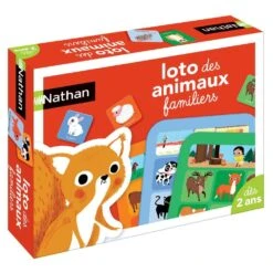 Nathan LOTO DES ANIMAUX FAMILIERS -Magasin De Jouets Branché f28633e99d3697b63ee9ff163d0d7554953b064d 04061363 03